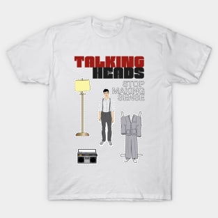 Talking Heads Stop Making Sense David Byrne Paper Doll T-Shirt